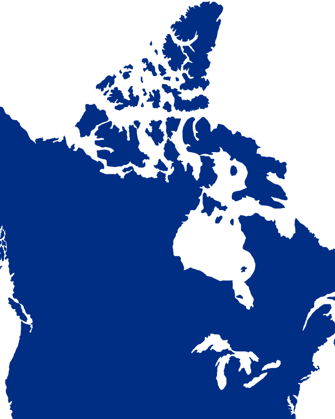 map of north america