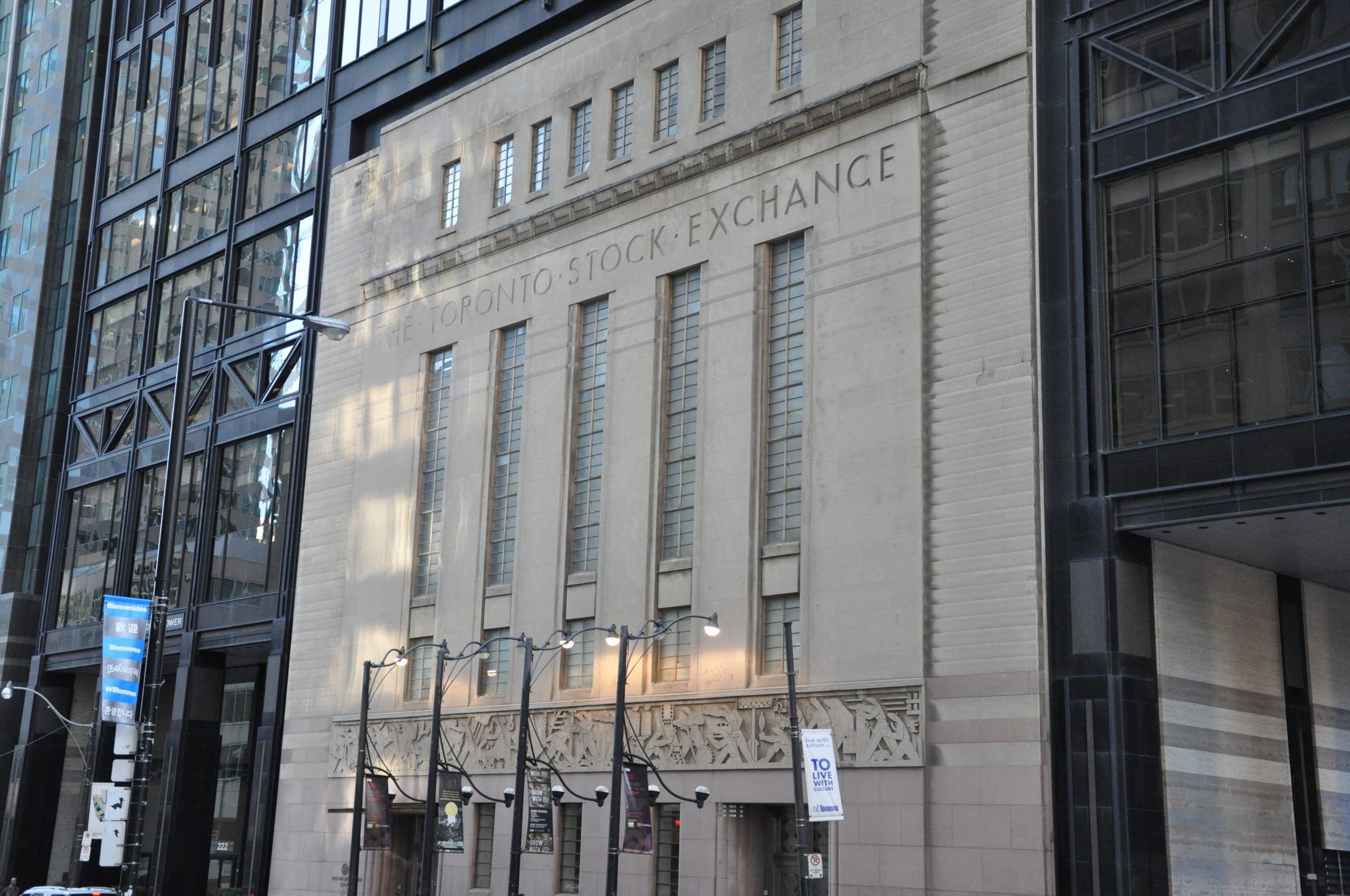 Toronto Stock Exchange building.
